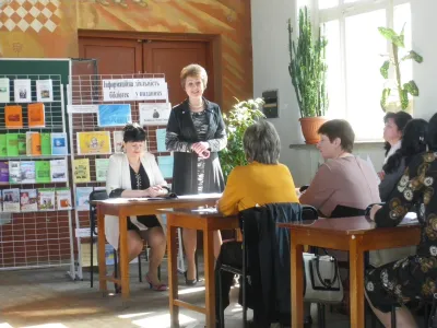 Директор Наукової бібліотеки ВНМУ Кравчук Неліна Миколаївна зі вступним словом