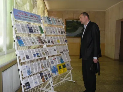 Перший відвідувач виставки