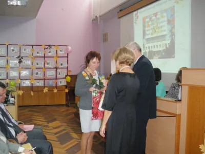 Грамота від адміністрації ВНТУ Валентині Жеребковій
