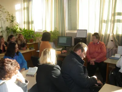 Г. Суровенко розповідає про стан книгозабезпечення навчальною літературою дисциплін, які вивчаються на ФМ