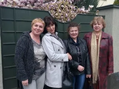 Працівники НТБ по дорозі на семінар
