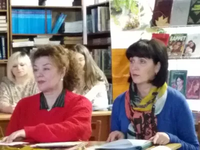 Ведучі вечора Галина Павлишината та Ганна Суровенко