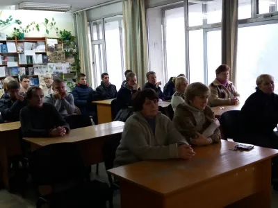 Слухачі, зачаровані лірикою Івана Франка