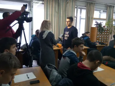 Інтерв'ю зі студентом - учасником написання диктанту