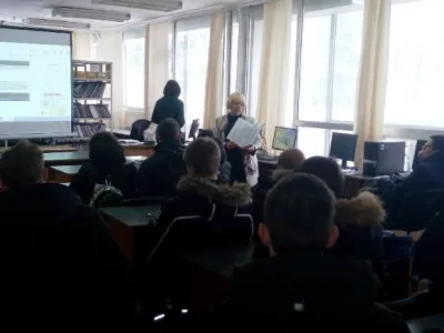На занятті з основ інформаційної культури
