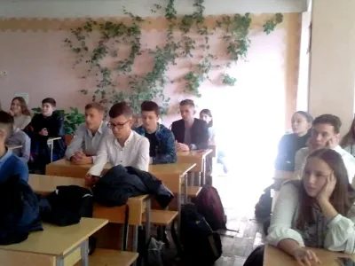В читальній залі університетської бібліотеки
